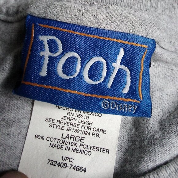 Vintage Disney Winnie The Pooh Bear T-Shirt - Picture 4 of 7